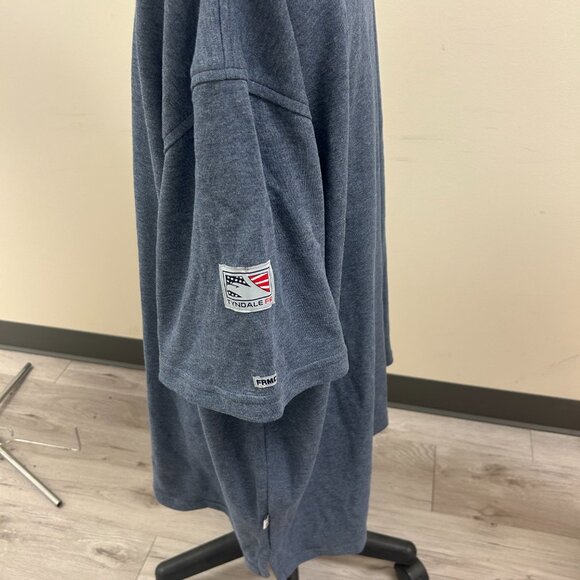 Tyndale Polo Shirt Blue Fire Resistant Size 5x - Picture 2 of 3